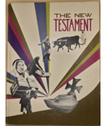 &quot;THE NEW TESTAMENT&quot; King James Version w/PICTURES-1961-AMERICAN BIBLE SO... - $19.40