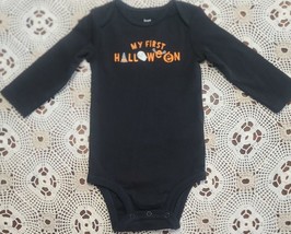 Just One You by Carter&#39;s ~ My First Halloween ~ Long Sleeve One Piece Body Suit - £11.83 GBP