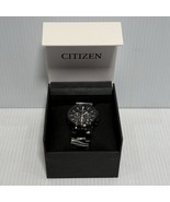 All Black Citizen Chronograph Men’s Watch WR-100 GN-4-S 0520-S114268 New... - €102,69 EUR