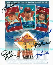A League Of Their Own Cast Signed Autograph 8x10 Rp Photo Madonna Hanks Pullman - £14.85 GBP