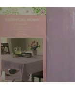 Essential Home Tablecloth ~ 70&quot; Round ~ Purple (Neutral) ~ Polyester - $40.92 CAD