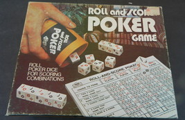 Roll and Score Poker Game 1977 E S Lowe-Complete - $12.00