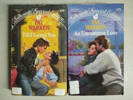 Lot of 2 by Pat Warren Romance Till I Loved You and An Uncommon Love - £8.70 GBP