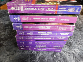 Harlequin Intrigue lot of 8 Large Print Assorted Authors Romantic Suspense - £9.61 GBP