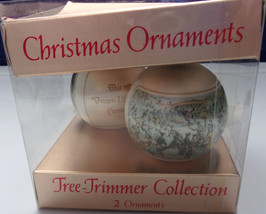 Vintage Hallmark Tree Trimmer Collection Paintings By Currier &amp; Ives Ornament - $7.99