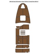 1994 Sea Ray 230 Sundancer Swim Platform Cockpit Bow Pad Boat EVA Teak F... - $1,356.99 CAD