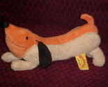 10&quot; Oswald Weenie Hot Dog Plush Toy By Gund 2002 Viacom Cute Rare - £199.83 GBP
