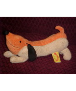 10&quot; Oswald Weenie Hot Dog Plush Toy By Gund 2002 Viacom Cute Rare - £196.60 GBP