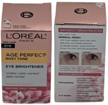 L&#39;Oréal Paris Age Perfect Rosy Tone Anti-Aging Eye Brightener 0.5 Oz / 14 g New - £6.11 GBP