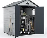 Storage Shed 6.2X6.3 Ft, Storage Sheds Outdoor With Floor Waterproof, Ou... - $1,704.99