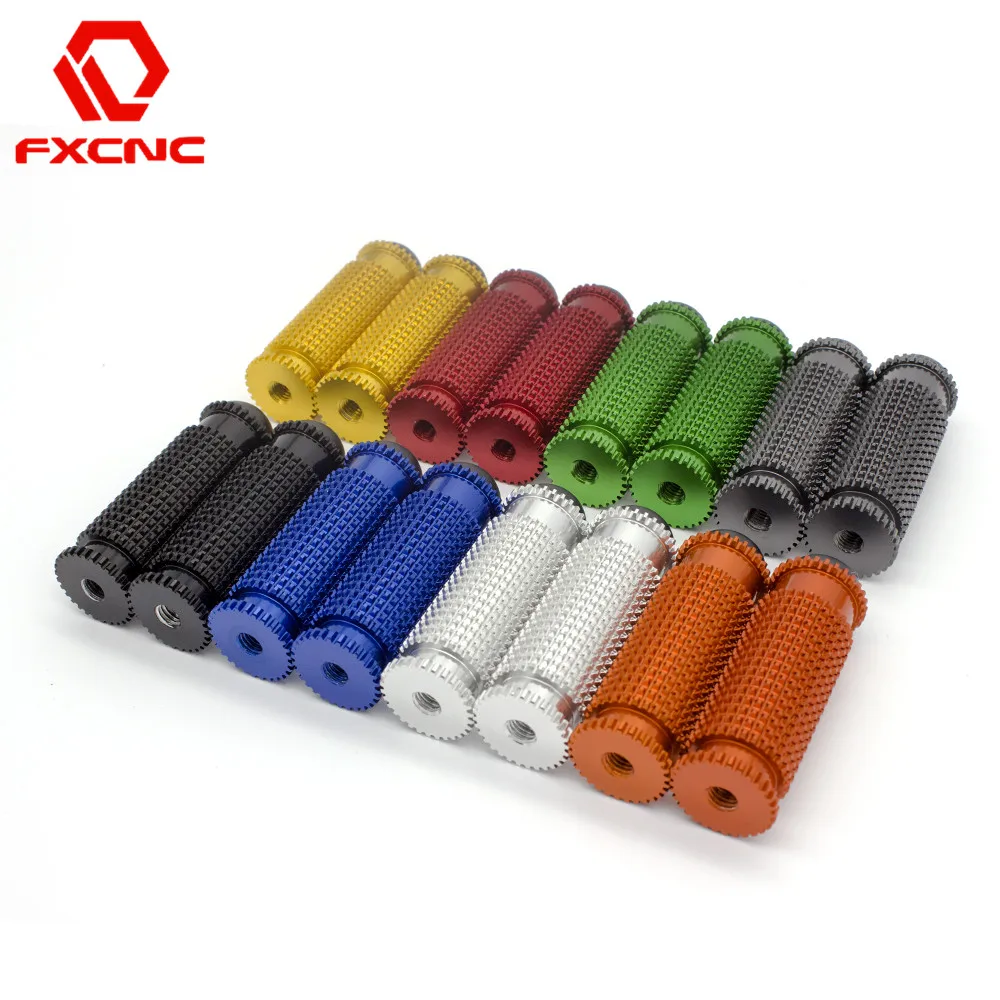  motorcycle rearset footrests footpeg foot pegs pedal 8 colors 8mm for ducati diavel 11 thumb200