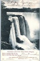 Horseshoe Fall from Goat Island Niagara NY  American Agricultural Postcard - £19.78 GBP