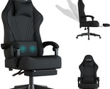 The Ulody Gaming Chair Is A Black Video Gaming Chair For Adults That Is ... - £184.01 GBP