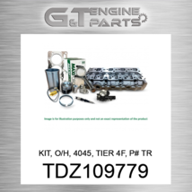 TDZ109779 KIT, O/H, 4045, TIER 4F, P# TRE570485 Maxiforce (NEW AFTERMARKET) - £1,875.49 GBP