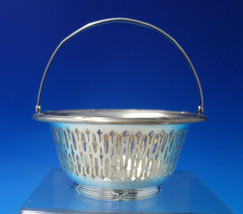 Marie Antoinette by Wallace Sterling Silver Candy Dish w/ handle #C1452 ... - £125.86 GBP
