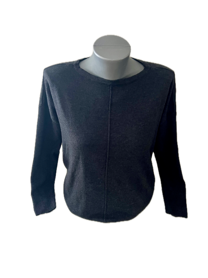 Women’s Dark Gray Tunic Sweater Size Small Style &amp; Co - $11.88