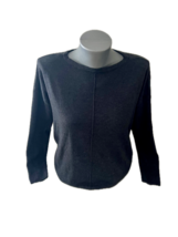 Women’s Dark Gray Tunic Sweater Size Small Style &amp; Co - £9.46 GBP