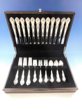 Wild Rose by International Sterling Silver Flatware Set for 12 Service 48 pcs - £1,782.95 GBP