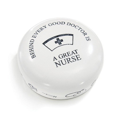 Gift for Nurse Paperweight&quot;Behind Every Good Doctor, is a Great Nurse&quot; - $36.99