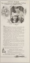 1920 Print Ad Packer&#39;s Tar Soap Mom Shampoos Daughter&#39;s Hair New York,NY - £11.80 GBP