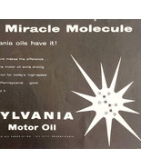 1958 Pennsylvania Motor Oil Advertisement Pennzoil Molecule Vintage DWII29 - €17,36 EUR