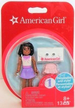 American Girl Mini Toy Figure Mega Bloks Series 1 Christmas Stocking Filler NIP - £3.91 GBP