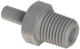 John Guest Acetal Copolymer Tube Fitting, Stem Adaptor, 3/8&quot; Stem OD x 1... - $13.72+