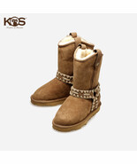 KOS Fresco Women&#39;s  Premium Australian Twin-Face Sheepskin Winter Boots  - $1,709.72 MXN