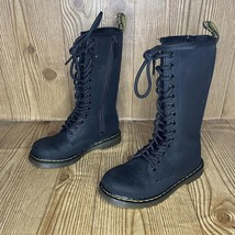 Dr. Marten 1914 J leather tall lace up boots  Kids 11 - $80.00