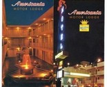 Americania Motor Lodge Brochure 7th &amp; Mason in San Francisco California ... - $14.83