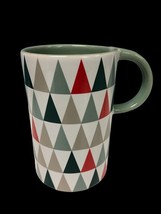 Starbucks 2017 Limited Triangle Tree Holiday Coffee Tea Mug Cup Ceramic ... - $16.08