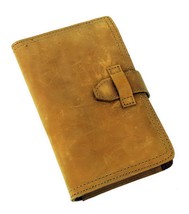 Vagarant Traveler 9 in. Large Universal Leather Passport/Check Clutch Ho... - $46.00