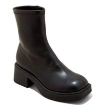 Wild Fable Damen Christi Schwarz Kunstleder Stretch Stiefeletten Neu W E... - $17.98