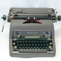 Smith Corona Typewriter 6A Desktop Vintage MCM Margin Do Not Set PARTS ONLY - $68.59