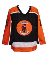 Any Name Number Baltimore Clippers Retro Hockey Jersey Black Any Size - $74.88 CAD