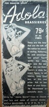 For Smarter Uplift Adola Brassieres Magazine Advertising Print Ad Art 1940s - £3.15 GBP