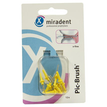 PIC BRUSH Interdental Brush Replacement Brush 1.8 mm yellow 12 pieces - $130.08 CAD