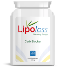 Lipoloss Carb Blocker Pills - Enjoy Carbs Guilt-Free | Natural Weight Loss - £63.78 GBP