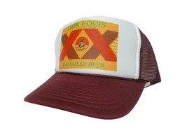 Dos Equis Beer Trucker Hat Mesh Hat Snapback Hat Beer Cap Logo Cap - £19.54 GBP