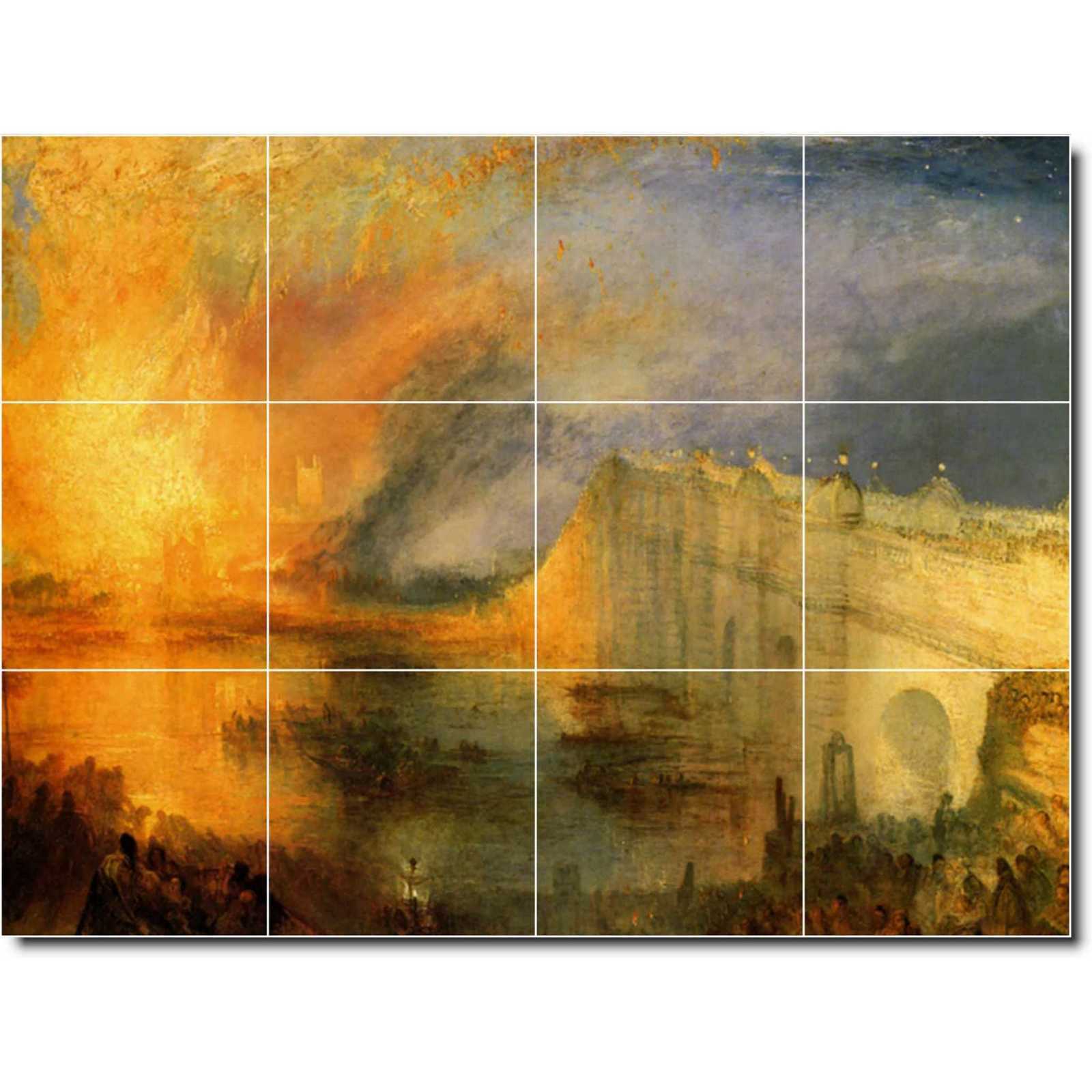 Turner joseph the burning of the hause of lords and commons