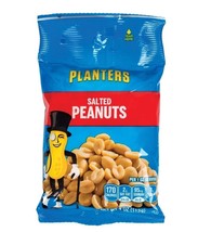 Planters Salted Peanuts  or Honey Roasted peanuts    Bag 4 oz - $12.99+