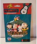 Vtg Peanuts Snoopy Woodstock 50th anniversary ornament Kurt Adler NOC NOS - £10.27 GBP