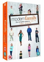 Modern Family: The Complete Seasons 1 &amp; 2 DVD (2011) Ed O&#39;Neill Cert 12 8 Discs  - £14.94 GBP