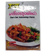 1x 50 grams PAD CHA Seasoning Seafood Spicy Stir-fry Paste Delicious Foo... - £5.48 GBP