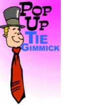 Pop Up Tie Gimmick - Your Tie Rises Whenever You Want - Hilarious and Hands Free - £4.34 GBP