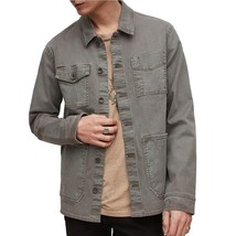 John Varvatos Collection Men&#39;s Long Sleeve Ricardo Utility Shirt Jacket ... - £156.54 GBP