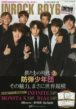 Inrock BOY6 Japanese Magazine Bangtan Sonyeondan Bts Monsta X Infinite B1A4 - £26.28 GBP
