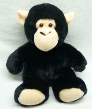 K&amp;M International FLOPPY SOFT BLACK AND TAN APE MONKEY 11&quot; Plush Stuffed... - £14.33 GBP