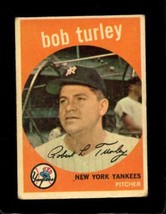1959 Topps #60 Bob Turley Good Yankees *NY10371 - £8.43 GBP