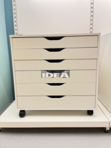 Brand New IKEA ALEX White Drawer Unit Office Storage Organizer 804.854.23 - £185.40 GBP